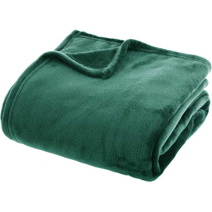Eazy Living Plaid Flanelle 180 cm x 230 cm Groen