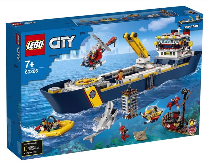 LEGO City Oceaan Onderzoekschip 60266