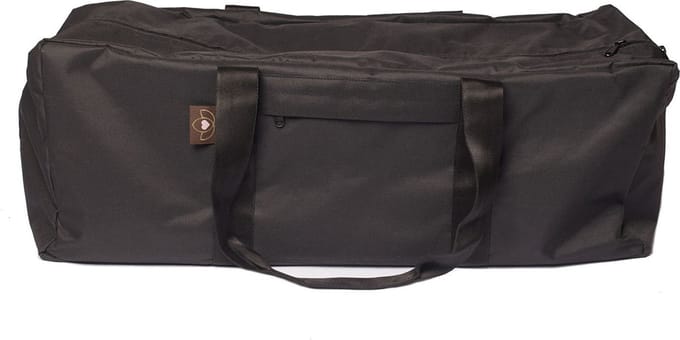 Yogatas deluxe waterafstotend zwart - Lotus
