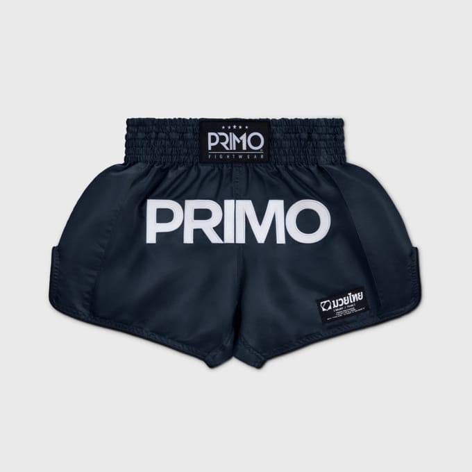 Primo Muay Thai Shorts - Mamba Series - Navy S