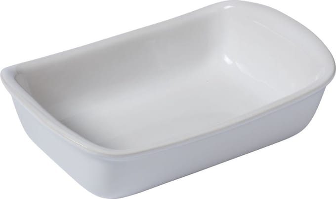 Pyrex - Supreme Ovenschaal Rechthoek 2,4 liter - Wit - Keramiek