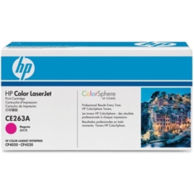 HP CE263A nr. 648A toner cartridge magenta (origineel)