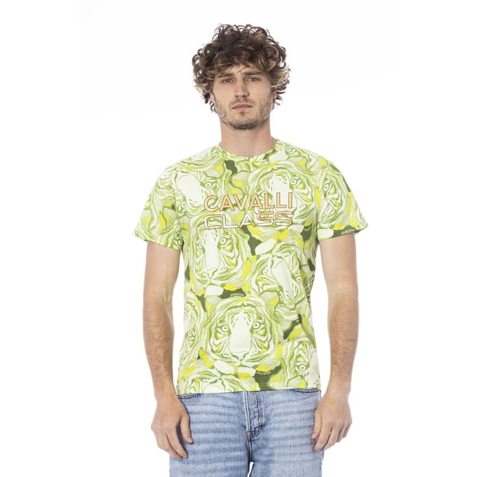 Tijgerprint Ronde Hals T-shirt Ca24344