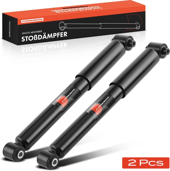 Frankberg 2x Demper Achteras voor Renault Fluence L30 Bouwjaar vanaf