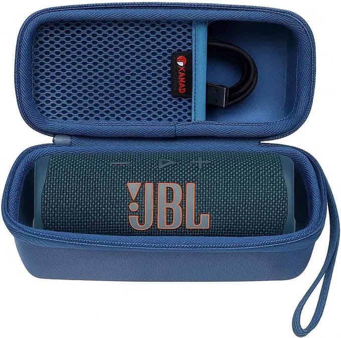Harde Opbergcasus voor Bluetooth Speakers - Beschermende Case (Blauw)