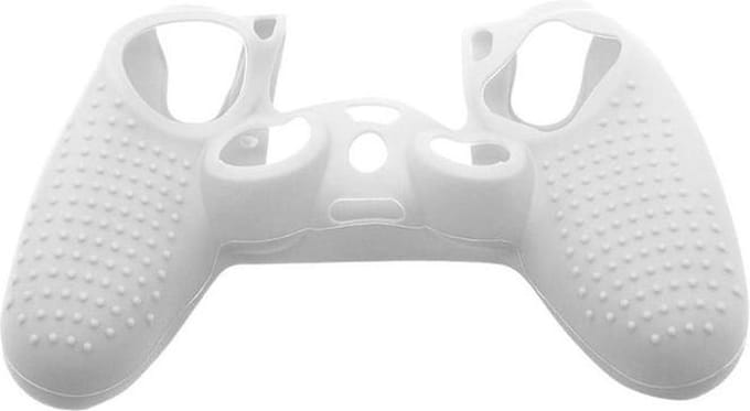 Grip Silicone Hoes / Skin geschikt voor Playstation 4 PS4     Wit