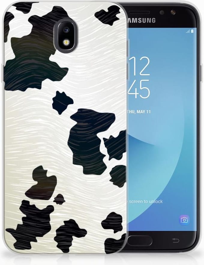 Samsung Galaxy J7 2017 | J7 Pro TPU Hoesje Koeienvlekken