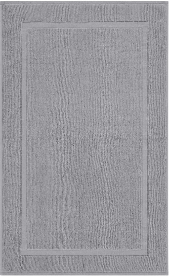 Luxe katoenen badmat - 1200 GSM - 60 x 100 cm - Glacier Grey