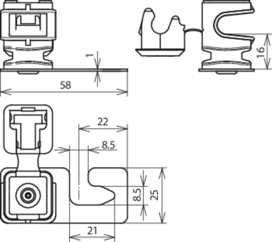Dehn Dak Cond Houder Voor Golfplaten Daken Prof - 204916 [2 stuks]