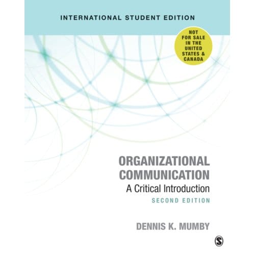 Organizational Communication - Dennis K. Mumby