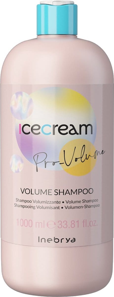 Inebrya - Ice Cream Volume Shampoo 1000ML