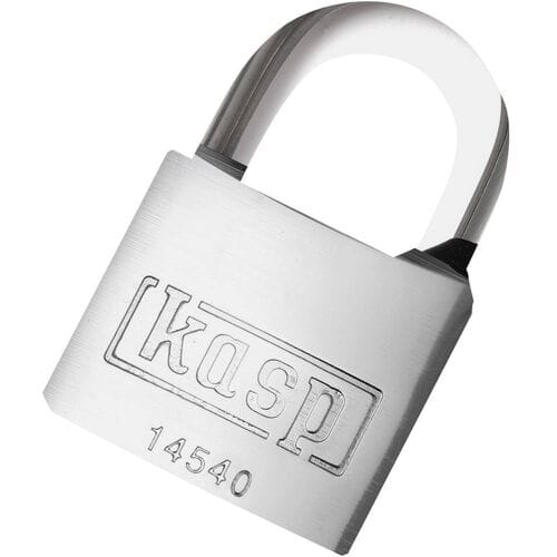 Kasp K14540A1 Hangslot 40 mm Gelijksluitend RVS Sleutelslot