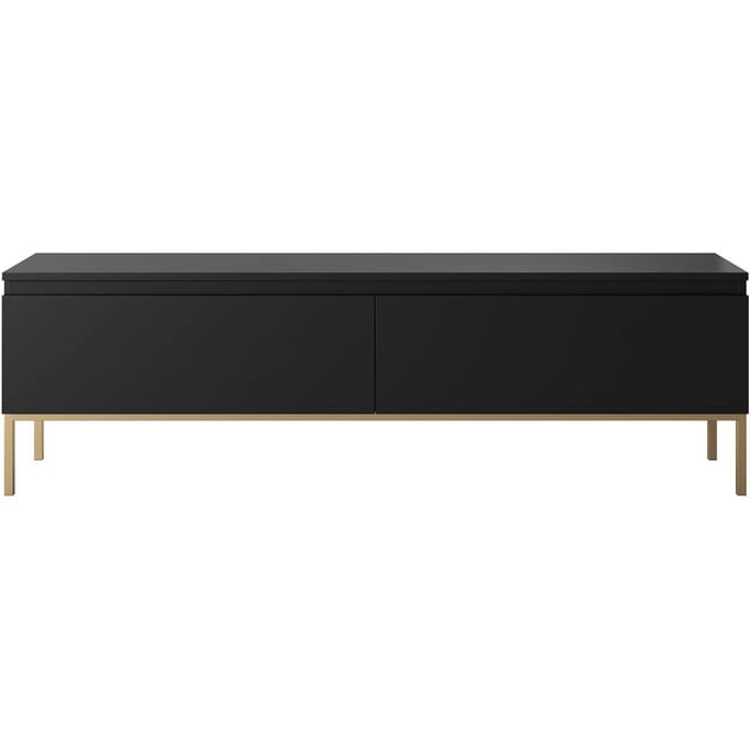 Selsey Bemmi - RTV 150 cm - Zwart met gouden poten