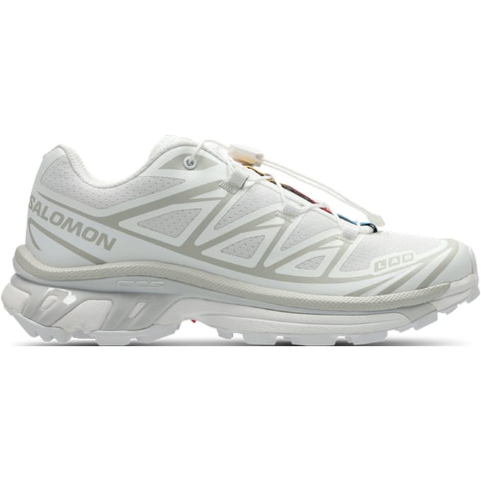 Salomon XT-6 Outdoor Sport Mesh Synthetisch Leer Duurzaam Lage Top Hardloopschoenen Unisex sneaker Glacier-White 412529 36⅔