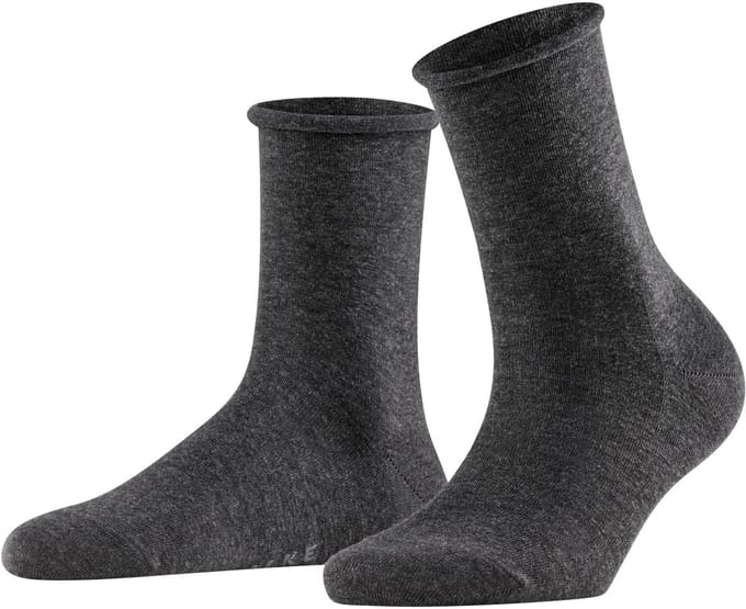 FALKE Active Breeze eenkleurig lyocell sokken dames grijs - maat 35-38