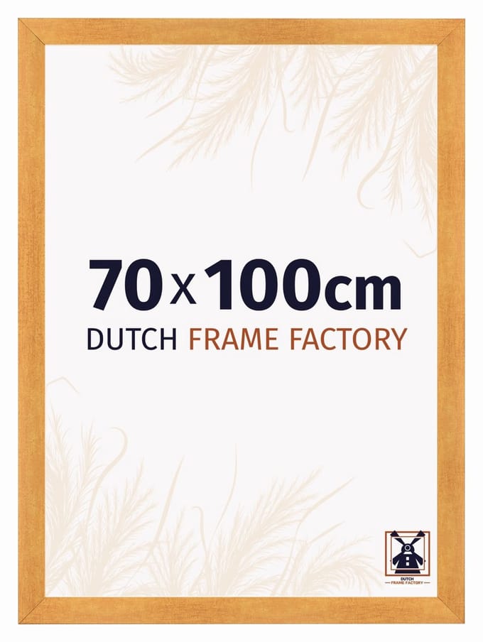 Fotolijst 70x100 cm - MDF - Oranje - Praag