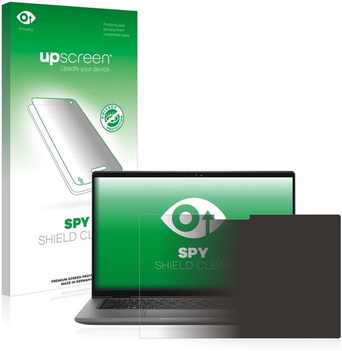 upscreen - privacy screenprotector voor Dell Latitude 14 7430 2-in-1 - Folie Beschermfolie Blauwlichtfilter
