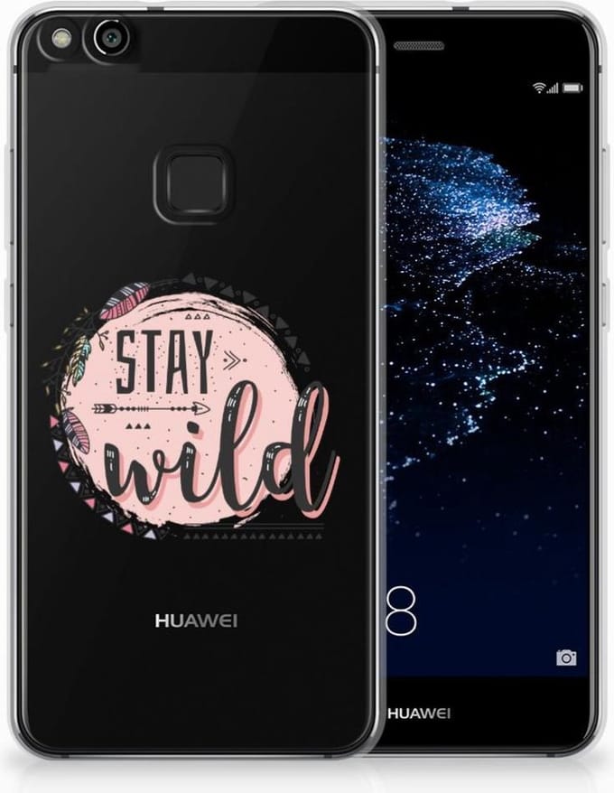 Huawei P10 Lite Telefoonhoesje met Naam Boho Stay Wild