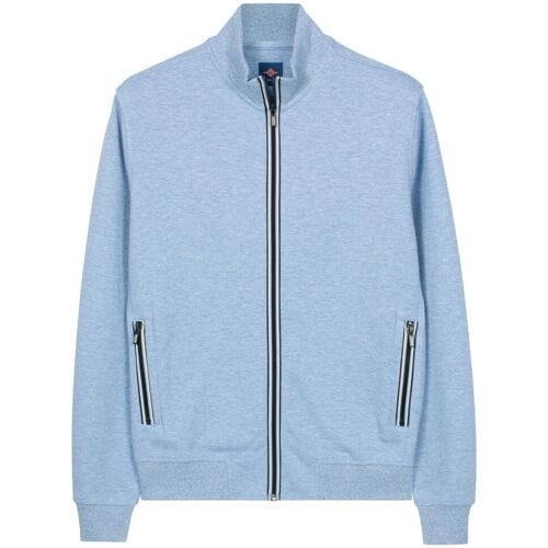 Baileys Vest Subtle Faux-Uni Sweat Doubleface Interlock Riviera Blue / male