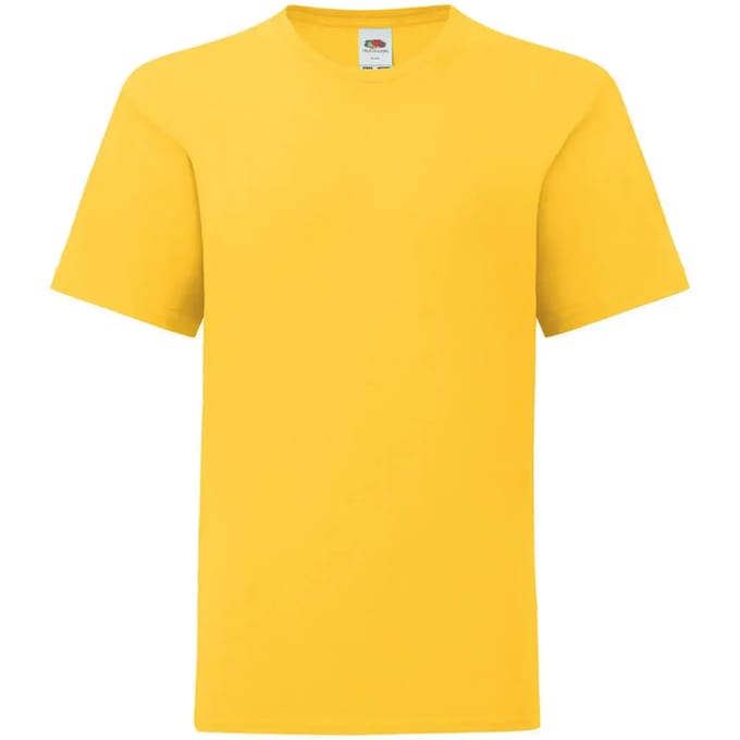 Kinder-T-shirt Fruit of the Loom Iconic 150