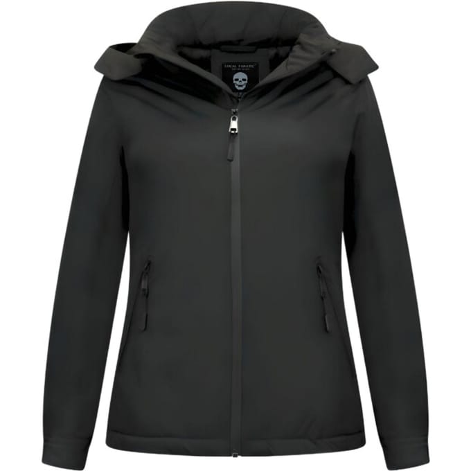 Winterjas Dames - Winterjas Dames Gewatteerd - Dames Jas - Slim Fit - 9621 - Zwarte Jas Dames
