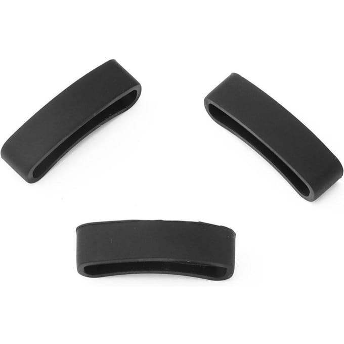 3 stuks Horlogeband Lusring Horlogeband Keeper Lus Beveiligingshouder Geschikt voor SUUNTO CORE black