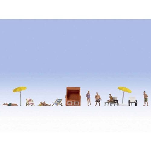 Het strand, figuren themawereld