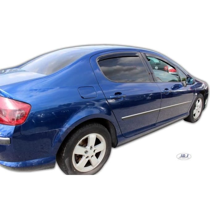 J&J AUTOMOTIVE | Heko Deflecteurs d'air Déflecteurs de Vent Pour Peugeot 407 2004-2011