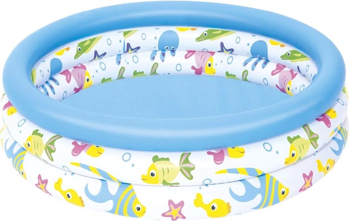 Opblaasbaar Kinderzwembad 102 cm - Perfect voor Kinderen vanaf 2 jaar
