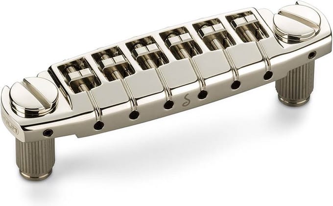 Gitaar brug Schaller 12350100 Sigma Locking Studs nikkel