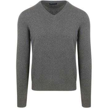 Suitable Respect Vinir Pullover Melange Antraciet - Maat XXL - Heren