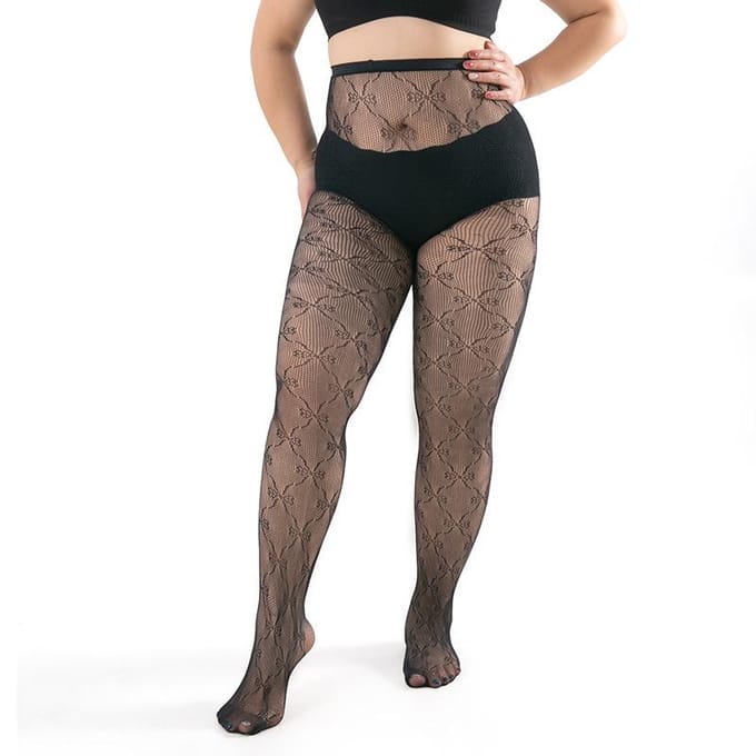 Collants Grande Taille Anti-Accroc Résistants aux Déchirures Super Élastiques Collants Magiques Sans Couture Grande Taille Nylons Dame 1XL gray