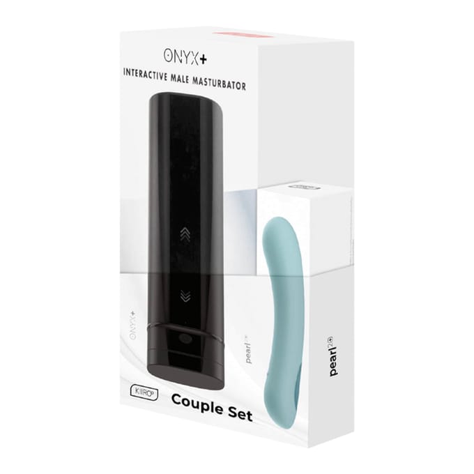 Kiiroo - Onyx Plus & Pearl2 Plus Couple Set Turquoise