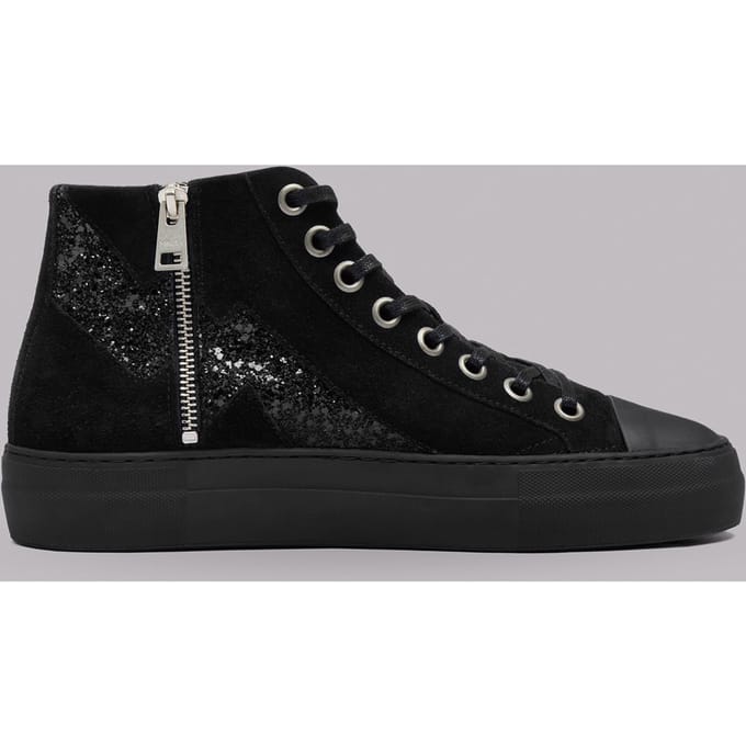 Mikuta The Black Platform Sneakers Größe: 37 | Trainers Outlet | Damen | Schwarz