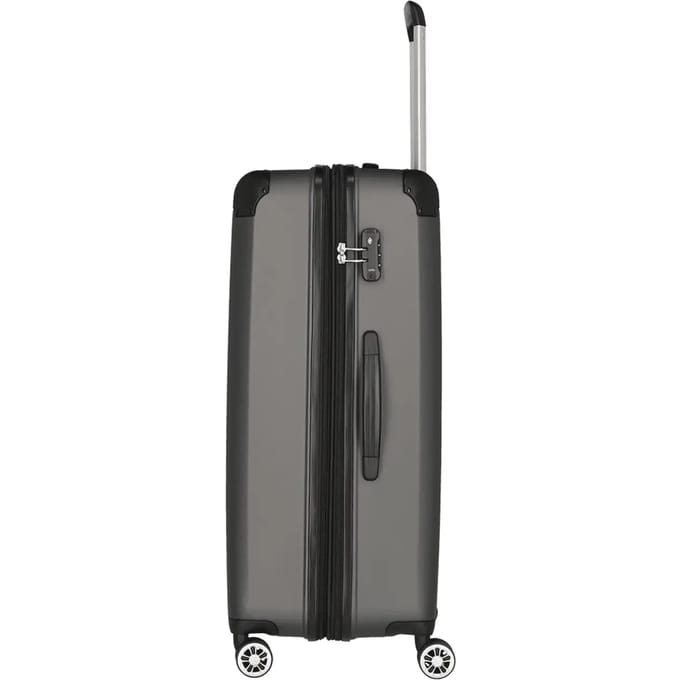 Travelite Harde Koffer / Trolley / Reiskoffer - 77 cm (Extra Large) - City - Grijs