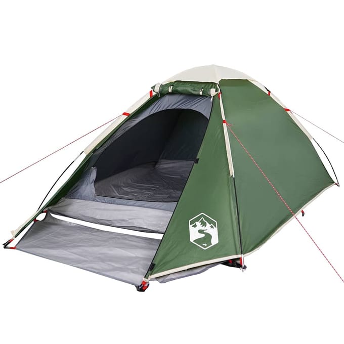 Vidaxl Kampeertent, 2-Pers., Koepelvormig, Groen, Waterdicht