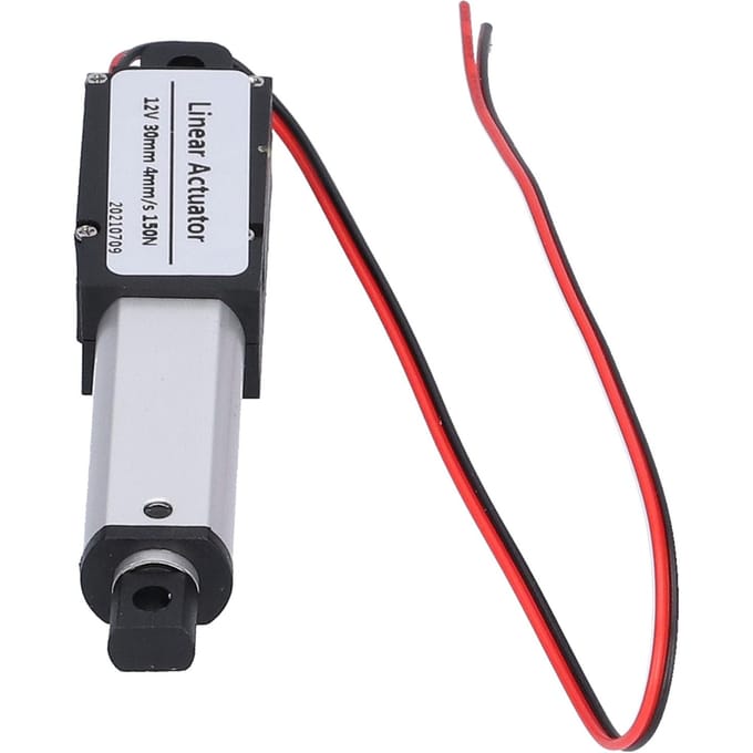Lineaire Actuator 30mm DC 12V Ruisonderdrukking Kortsluitingbescherming Waterdicht Mini Elektrische Lineaire Actuator Type 1