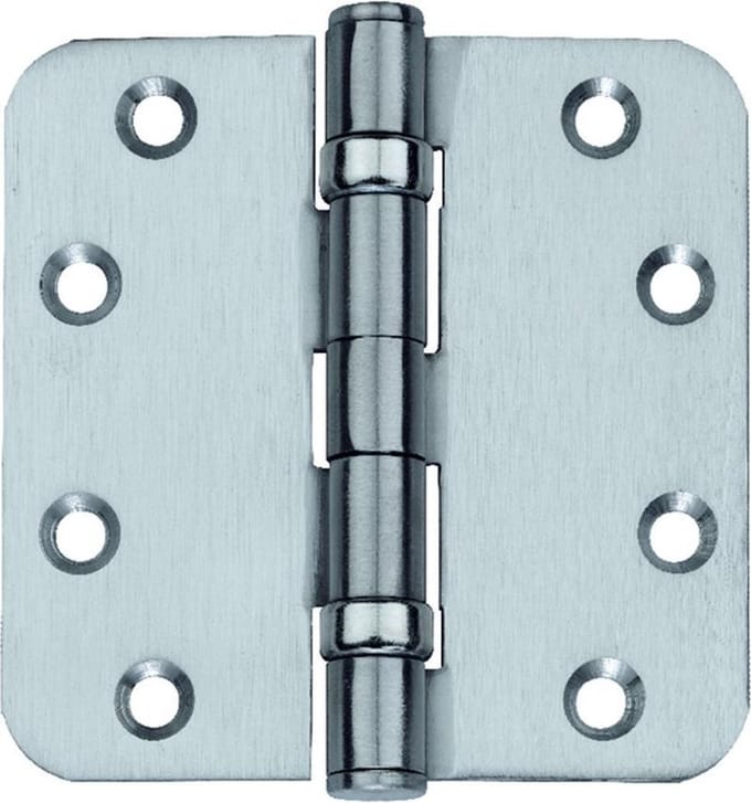 Kogellagerscharnier 75x75 gegalvaniseerd rond - 1 st