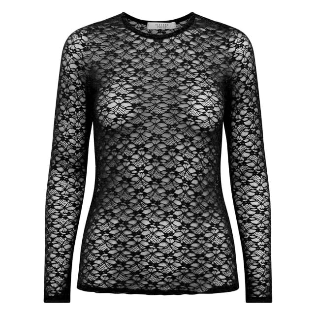 SisterS point T-shirt Gimas Ls 19551 Black Dames Maat - M