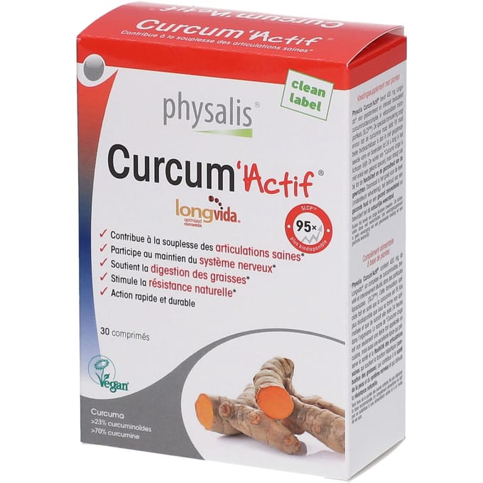 Physalis® Curcum'Actif 30 Tabletten