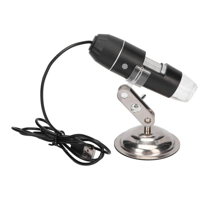 Microscope numérique 0X-200X USB 8 LED blanches, caméra portable à grossissement pour Windows XP