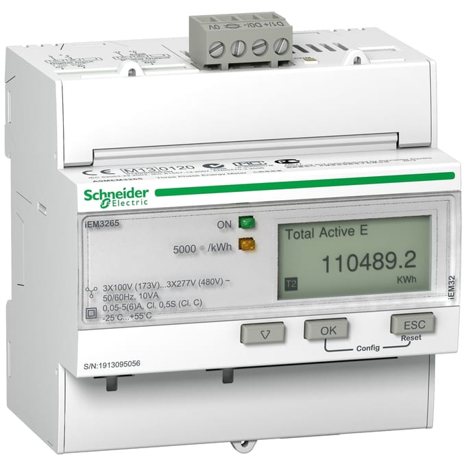 Schneider Electric Acti 9 elektriciteitsmeter - A9MEM3265