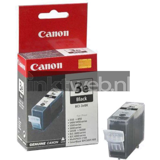 Canon BCI-3BK inktcartridge zwart (origineel)