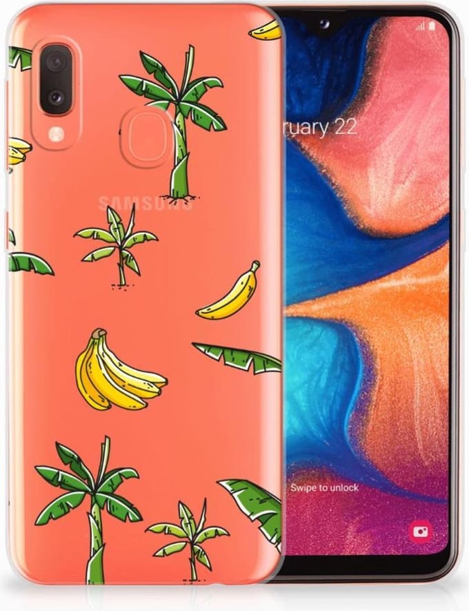 Samsung Galaxy A20e TPU Case Banana Tree