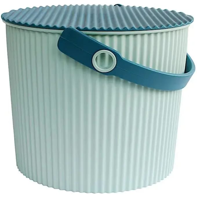 Hachiman Omnioutil Opbergemmer - Mini - Licht Blauw/Donker Blauw
