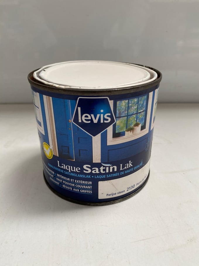 Levis SatijnglansLak Hout 0.5L | Parijse steen 2130