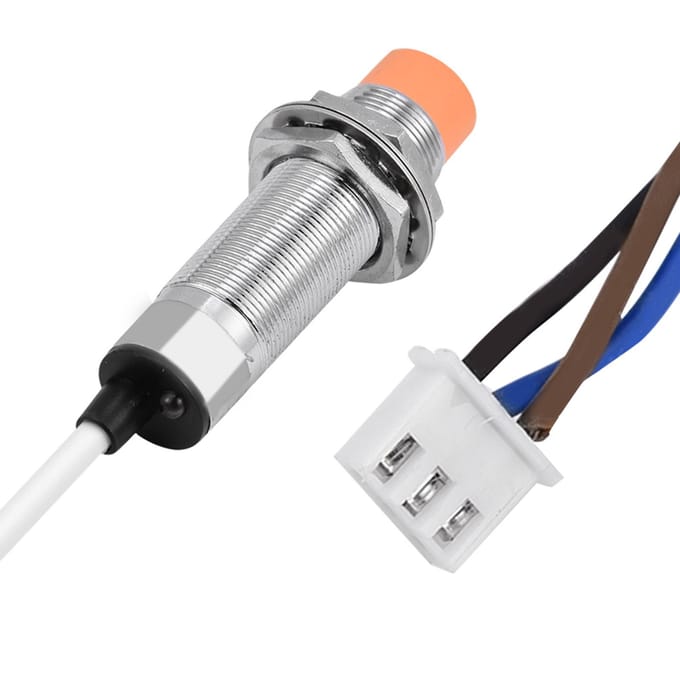 LJ18A3‑8‑ZBX DC 6-36V 3-draads Inductieve Naderingssensor Detectieschakelaar voor 3D-printer black