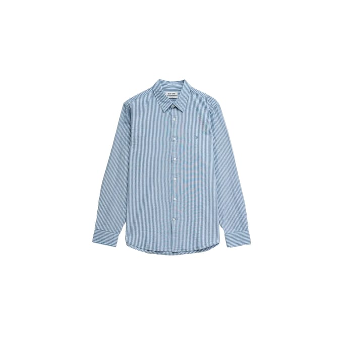 Gestreept overhemd met lange mouwen Salsa Jeans