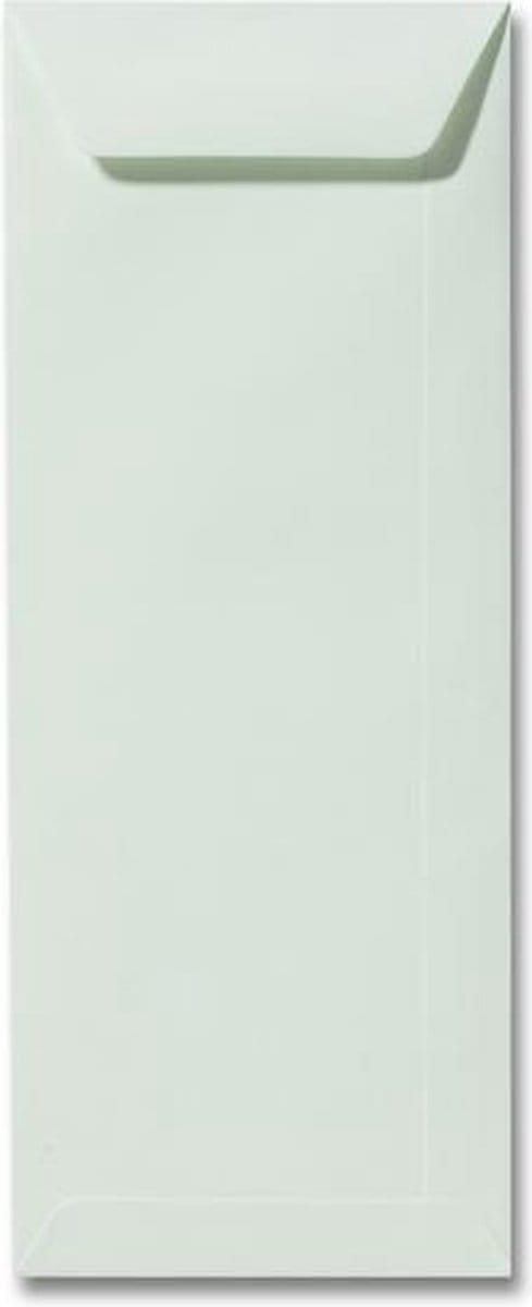 Envelop 12,5 x 31,2 Lichtgroen, 60 stuks