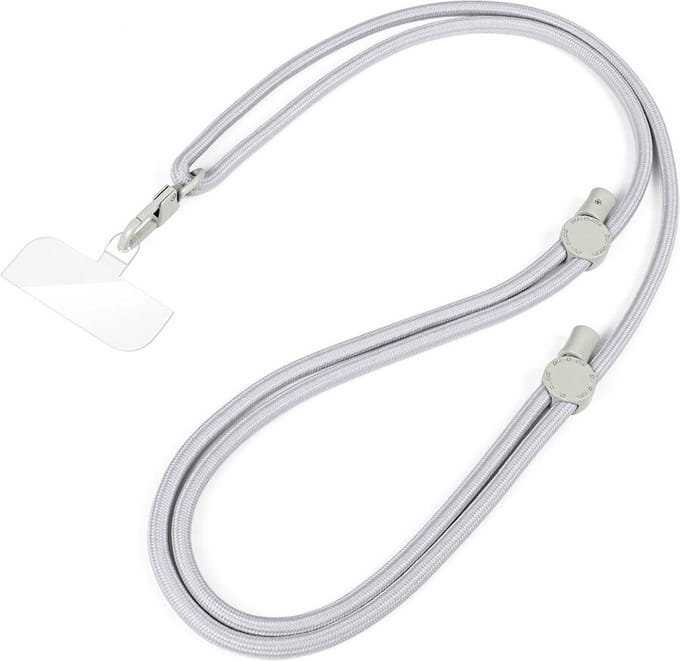 Dux Ducis Crossbody - Universeel Verstelbaar Telefoon Koord Grijs